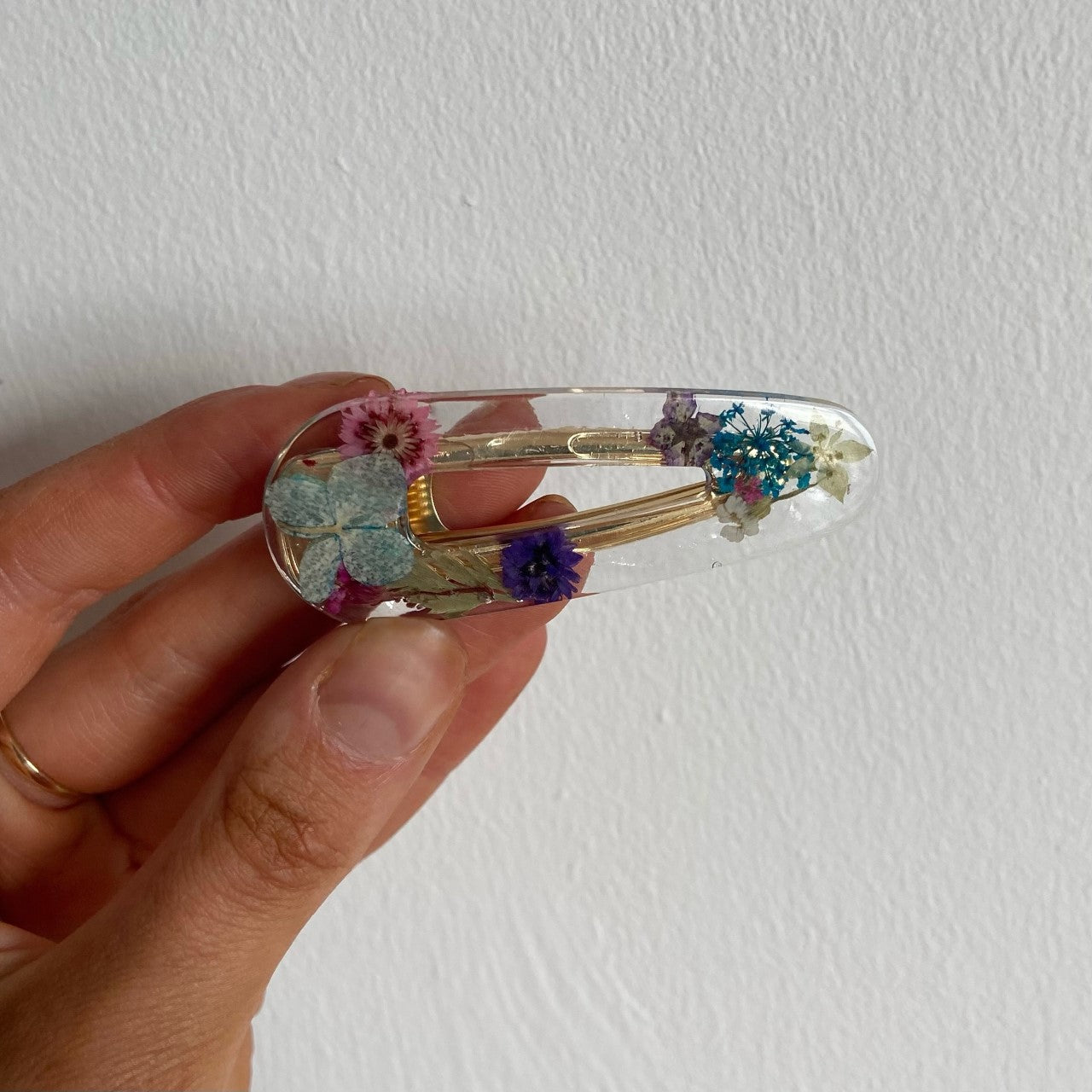 Personalised Resin Hair Clip - SALE