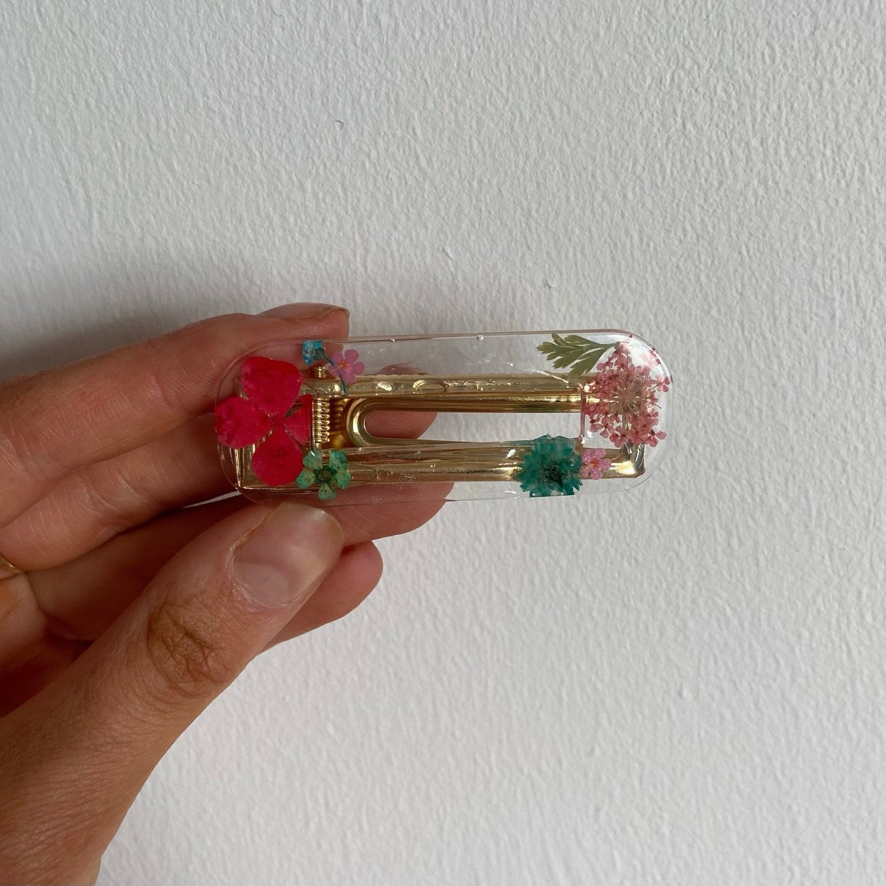 Personalised Resin Hair Clip - SALE