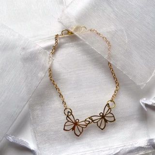 Geometric Butterfly Bracelet