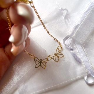 Geometric Butterfly Bracelet