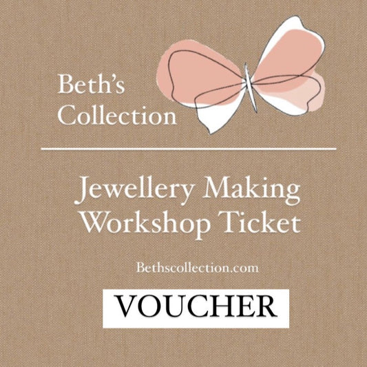 Jewellery Making Workshop VOUCHER