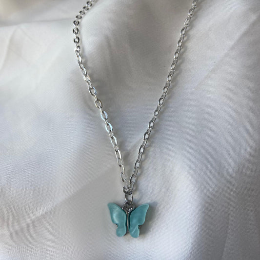 Butterfly Holly Necklace